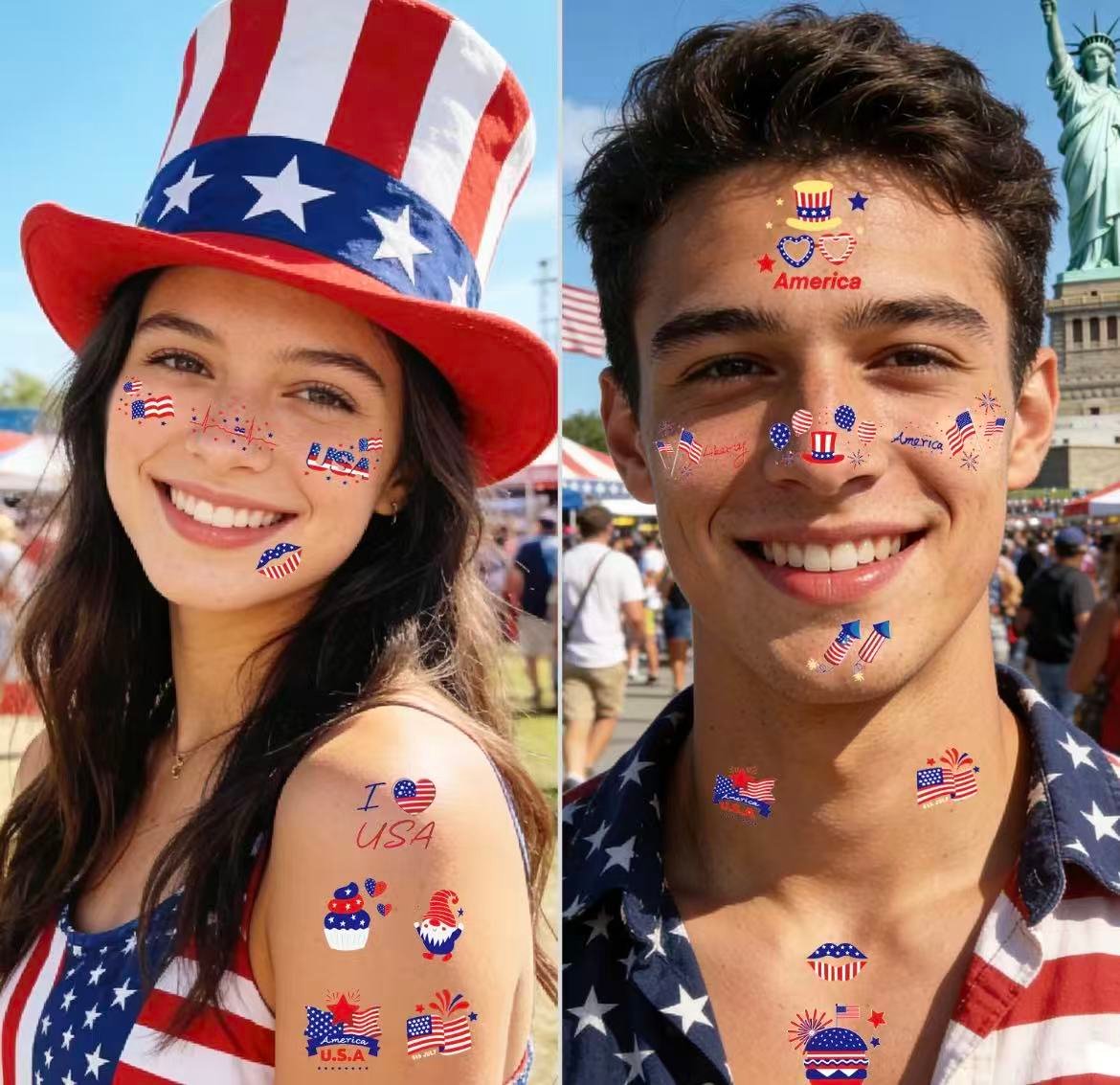 American design temporary tattoos - Image 4