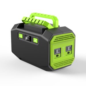 Portable Solar Power Station 200W, 115Wh 31000mAh Outdoor Emergency Solar‑Generator with AC Outlet, for Camping Blackout Emergency Backup Power Supply
